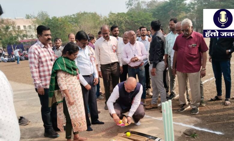 कबचौ शासकीय औद्योगिक प्रशिक्षण संस्था जळगाव यांच्या वतीने जिल्हास्तरीय क्रीडा स्पर्धांचे उद्घाटन संपन्न