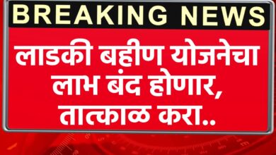 🚨लाडकी बहीण योजना : तत्काळ इ केवायसी करा अन्यथा योजनेचा लाभ बंद होणार....