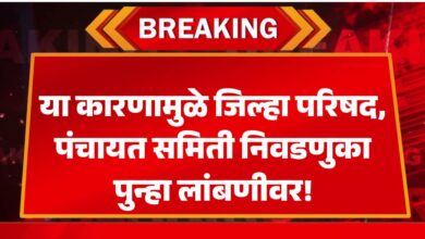 🔴 ब्रेकिंग : जिल्हा परिषद, पंचायत समिती निवडणुका पुन्हा लांबणीवर!
